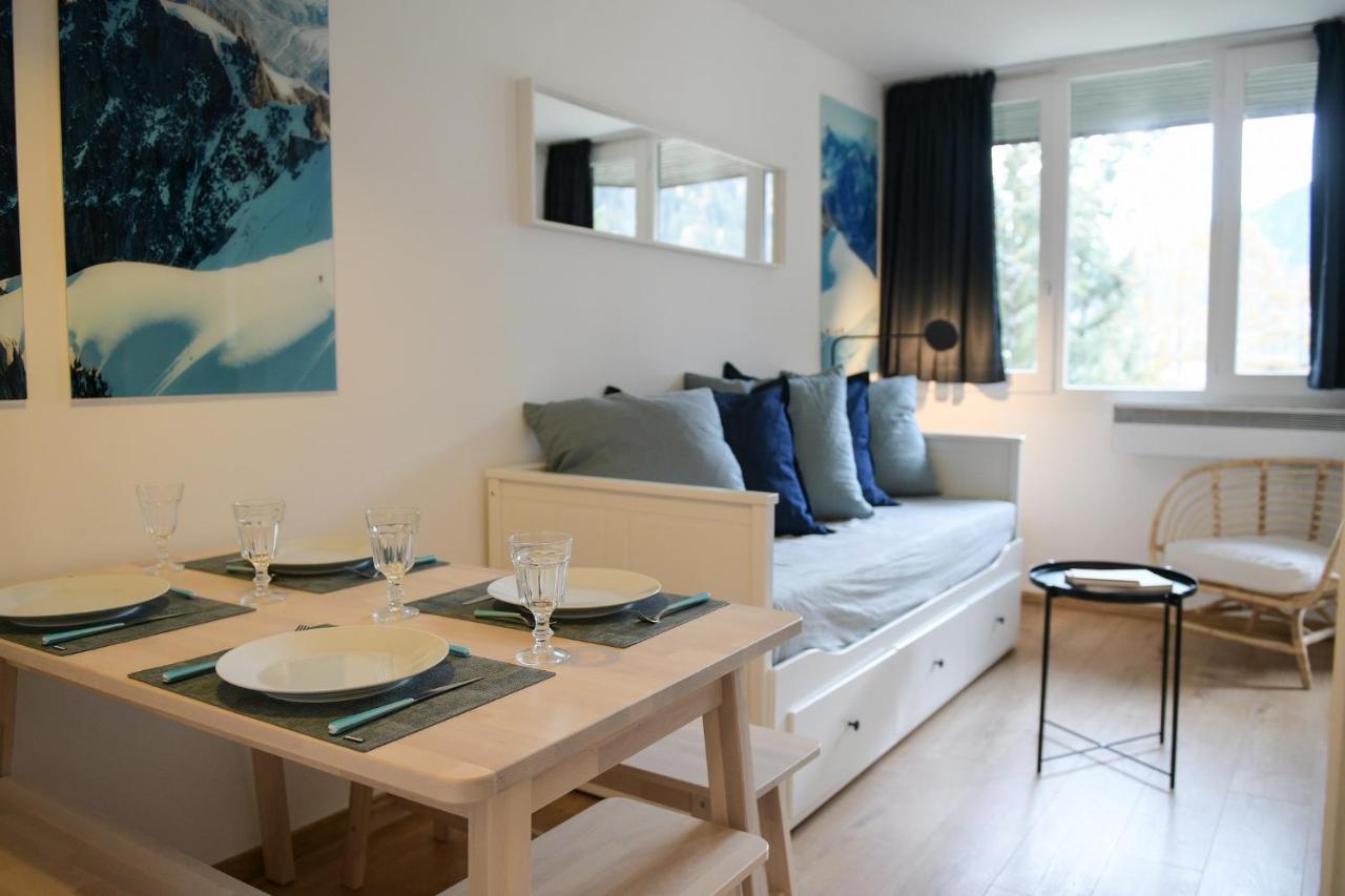 Appartement Cosy - Aiguille Du Midi Chamonix Bagian luar foto